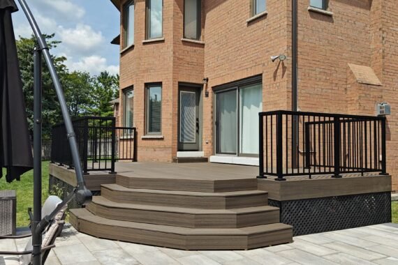 Composite Deck Project in Brampton