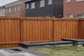 Fence Installation Project in Oakville ON