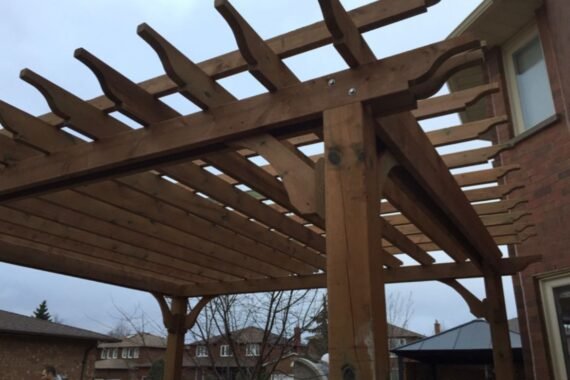 PT Wood Pergola