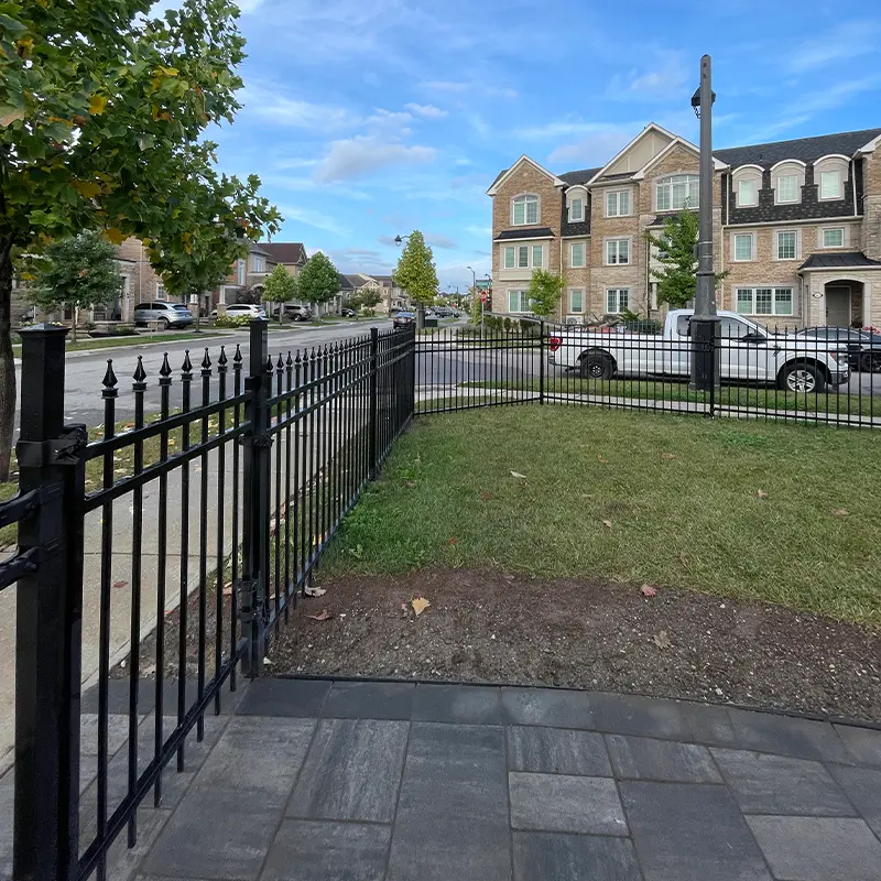 Megapol Deck custom fence installation for privacy security and outdoor landscaping